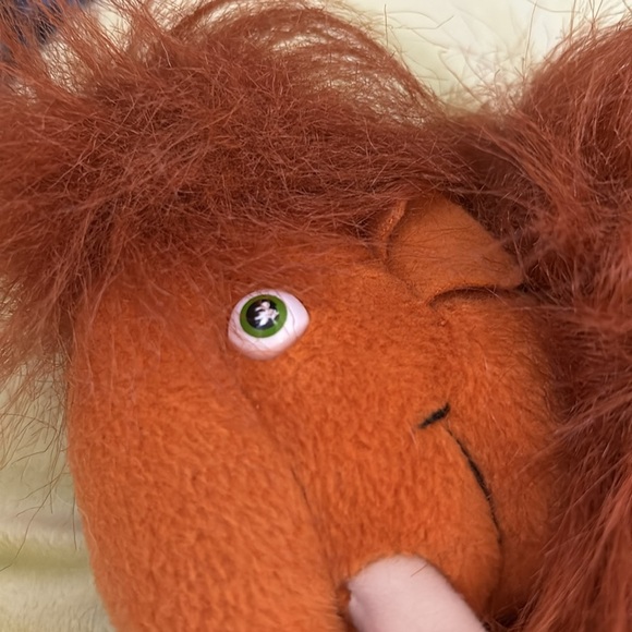 🍓 Manny the wooly mammoth ice age 2 2005 plush - Picture 7 of 8